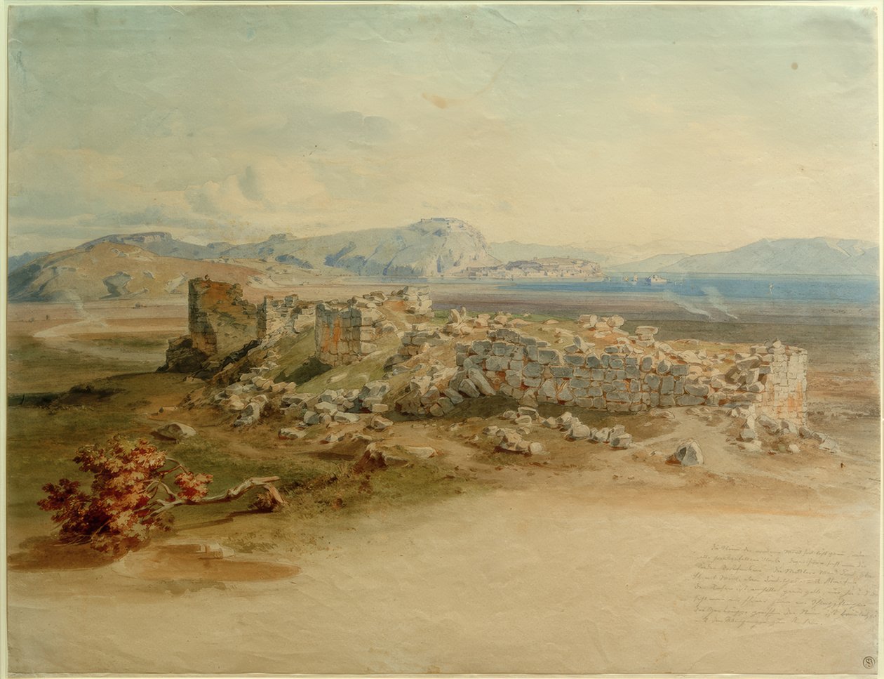 Tiryns door Carl Rottmann