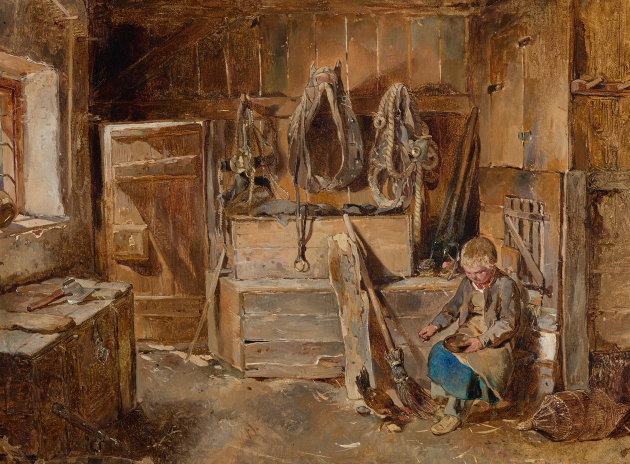 In de vaatkamer door Carl Schindler
