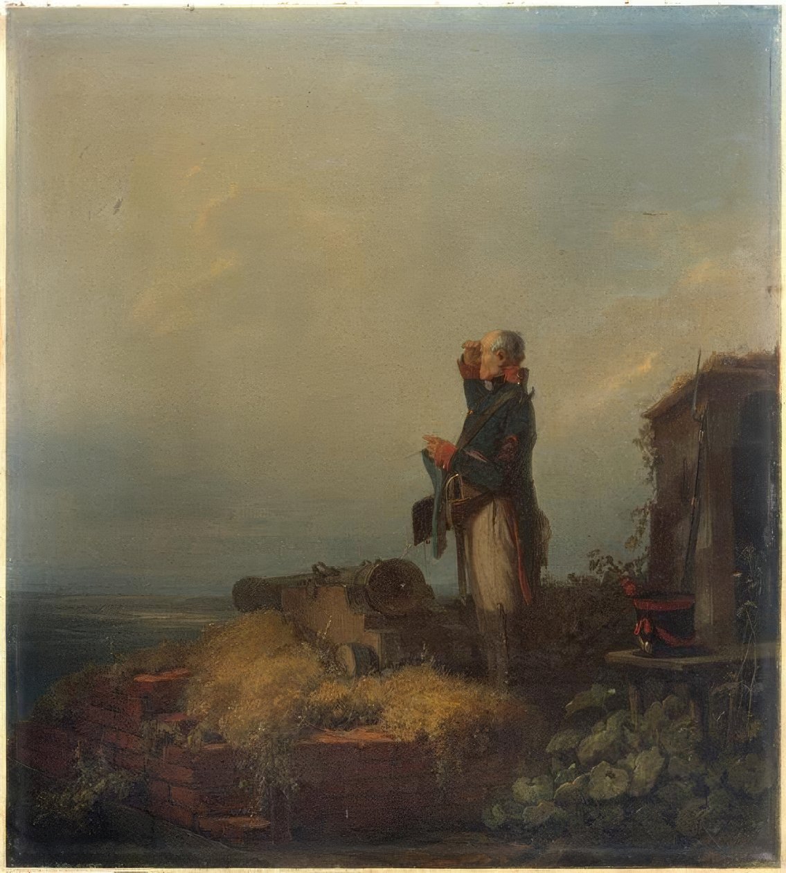 Uitzicht door Carl Spitzweg