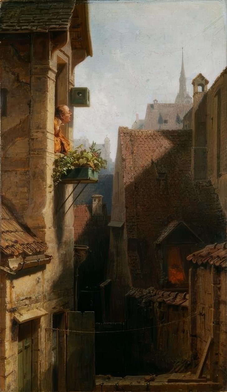 De Hypochonder door Carl Spitzweg
