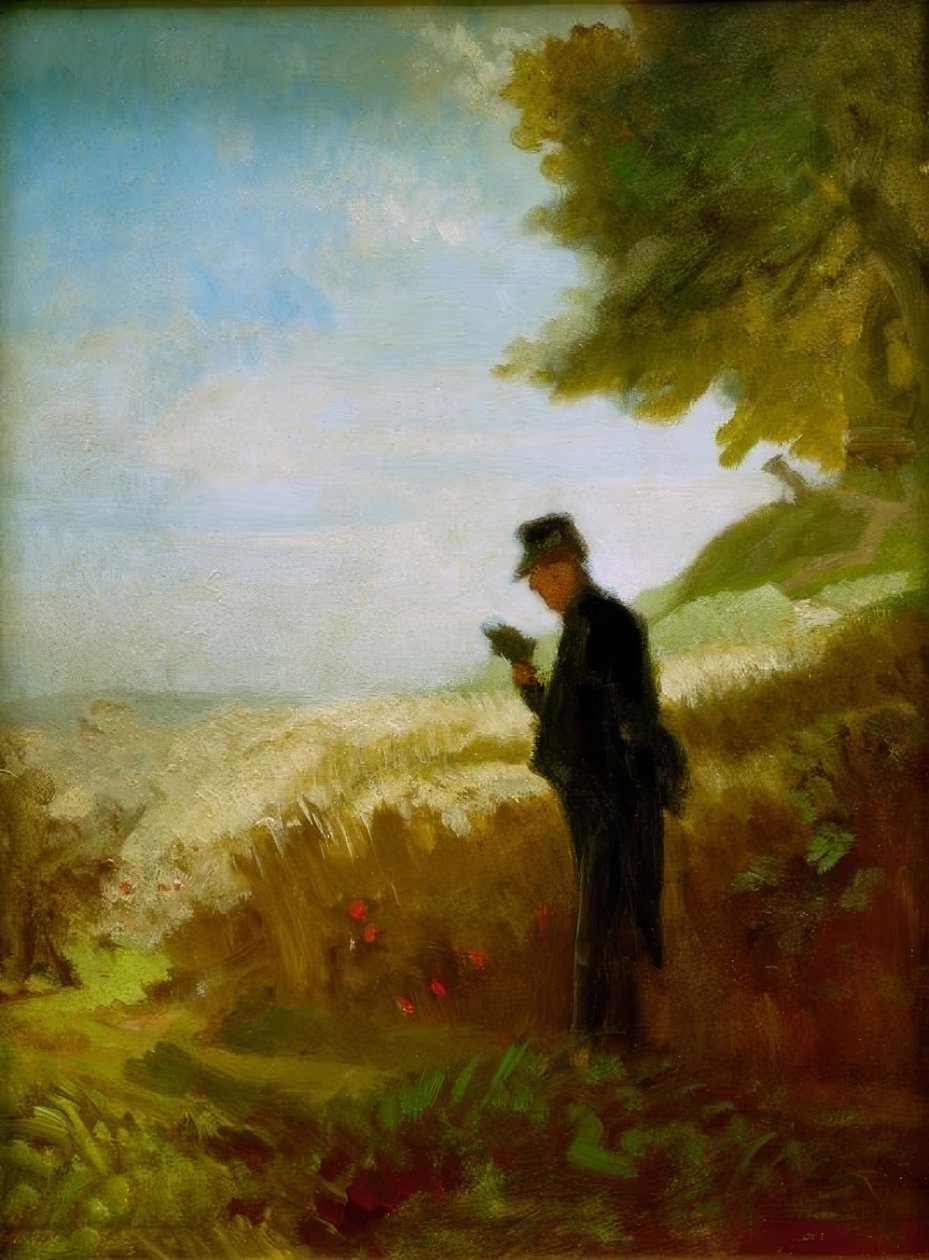 De wandeling door Carl Spitzweg