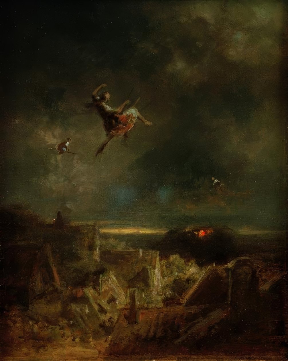 Heksenrit door Carl Spitzweg