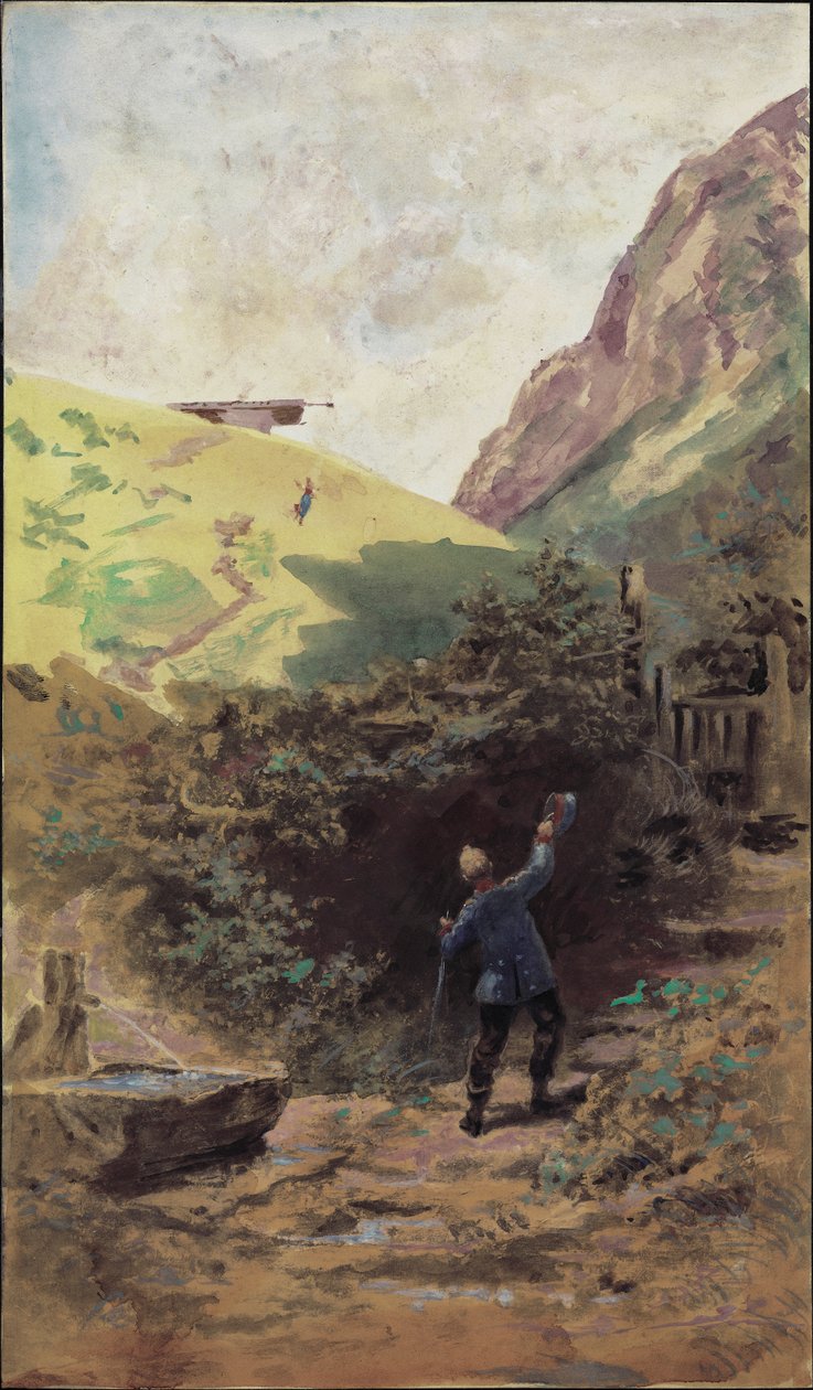 Thuiskomst door Carl Spitzweg
