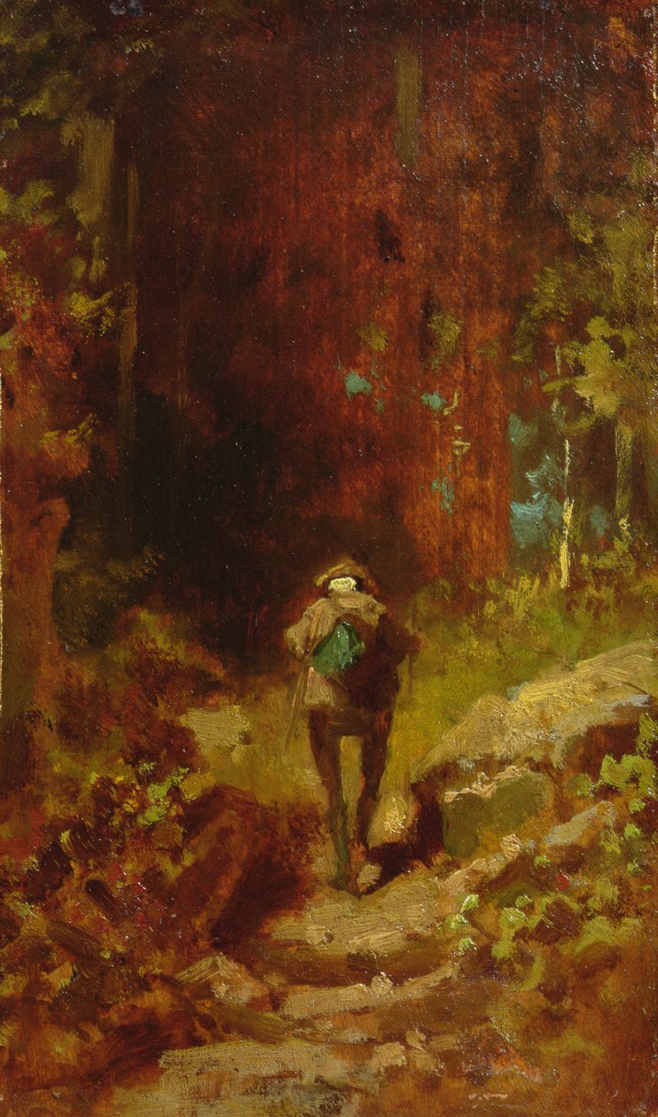 Onbekend beeld door Carl Spitzweg