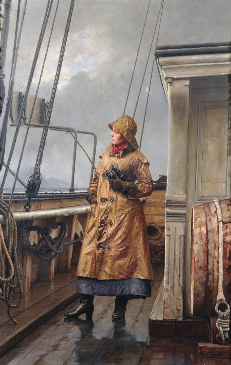 De vrouw van de kapitein door Carl Sundt Hansen