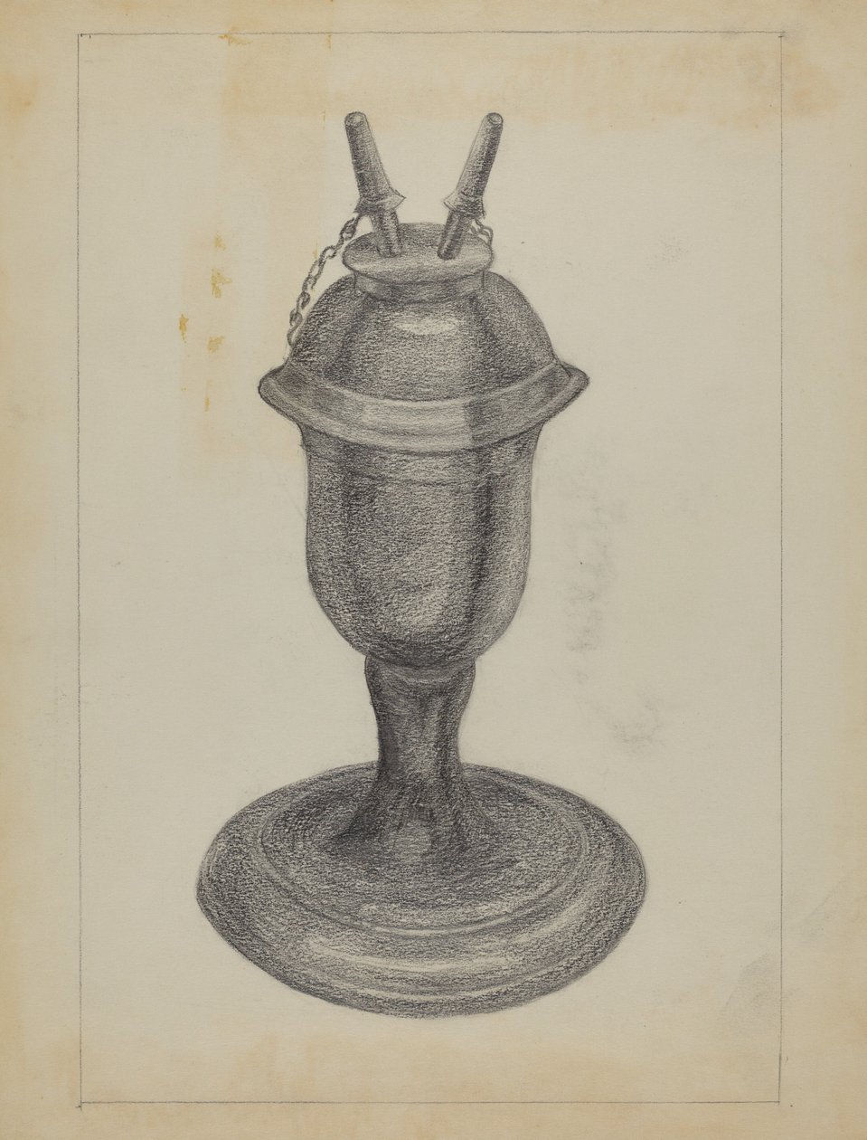 Lamp door Carl Weiss