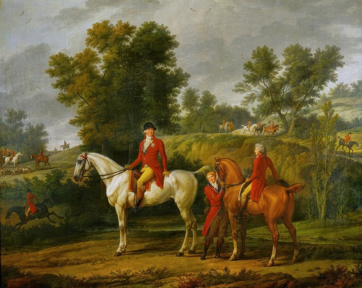 Philippe Egalité met zoon door Carle Vernet