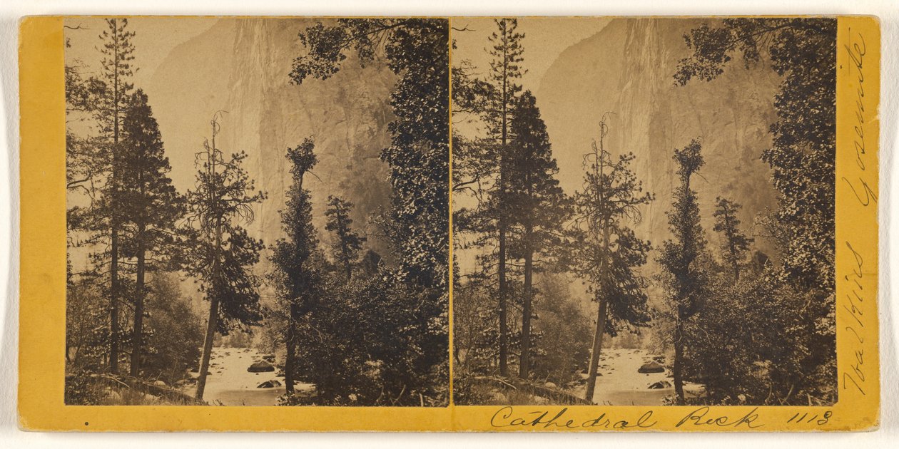 [Cathedral Rock]. door Carleton Watkins