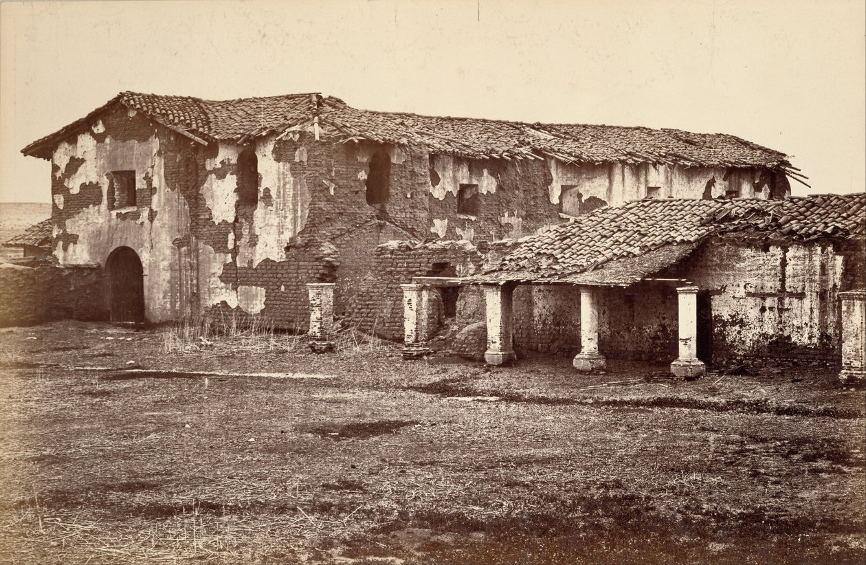 Missie, San Fernando Rey door Carleton Watkins