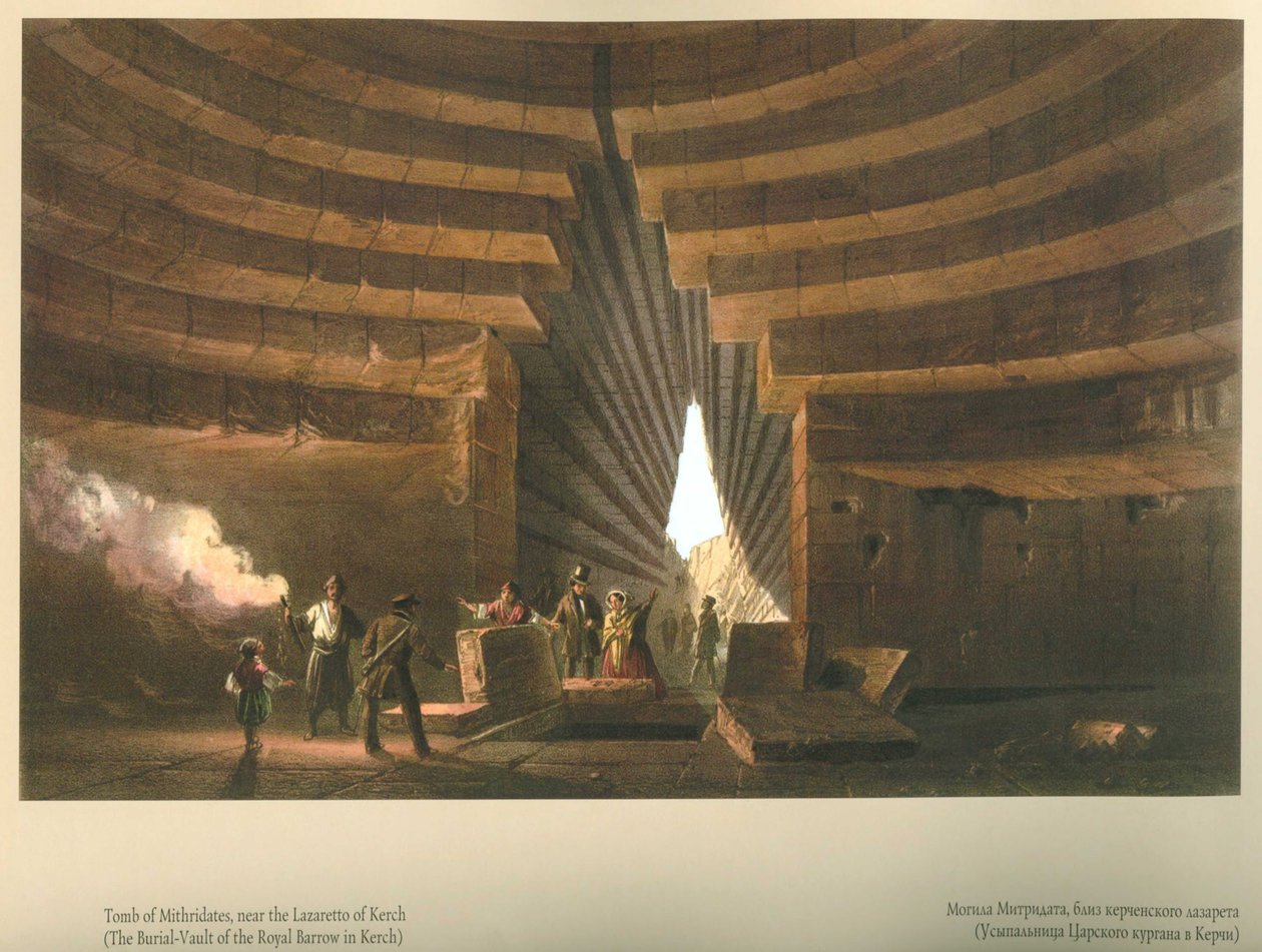 Graf van Mithridates door Carlo Bossoli