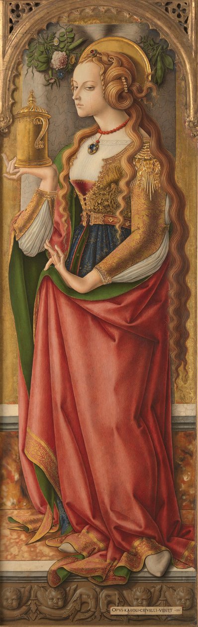Maria Magdalena door Carlo Crivelli