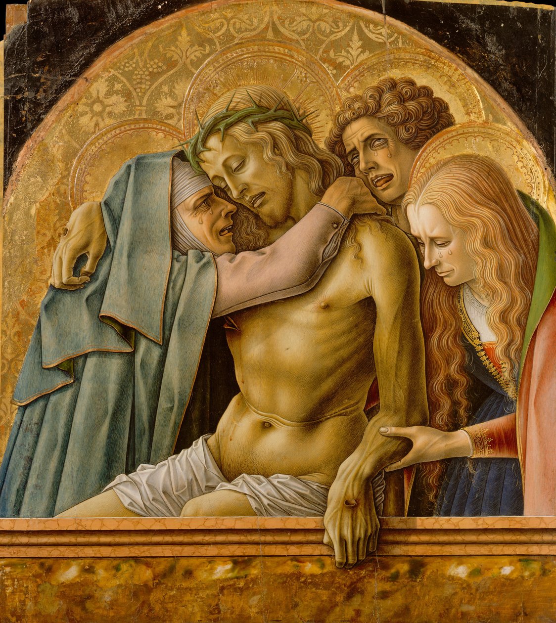 Pietà, 1476 door Carlo Crivelli