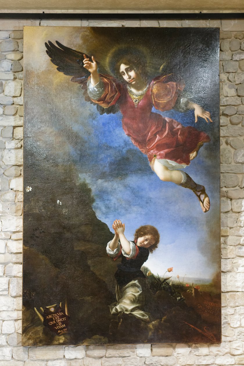 Beschermengel door Carlo Dolci
