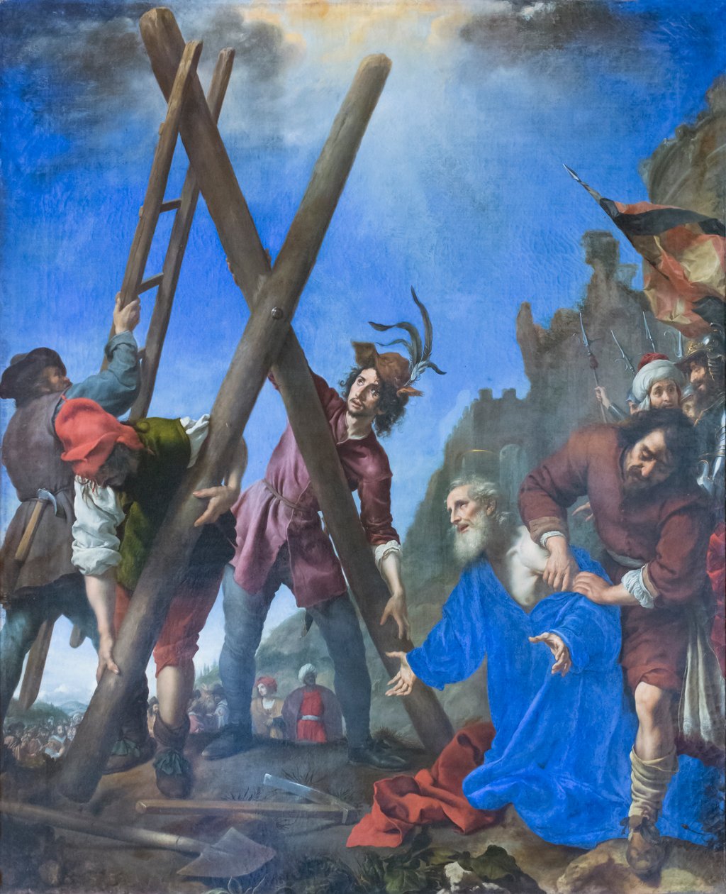 Martelaarschap van Sint Andreas door Carlo Dolci