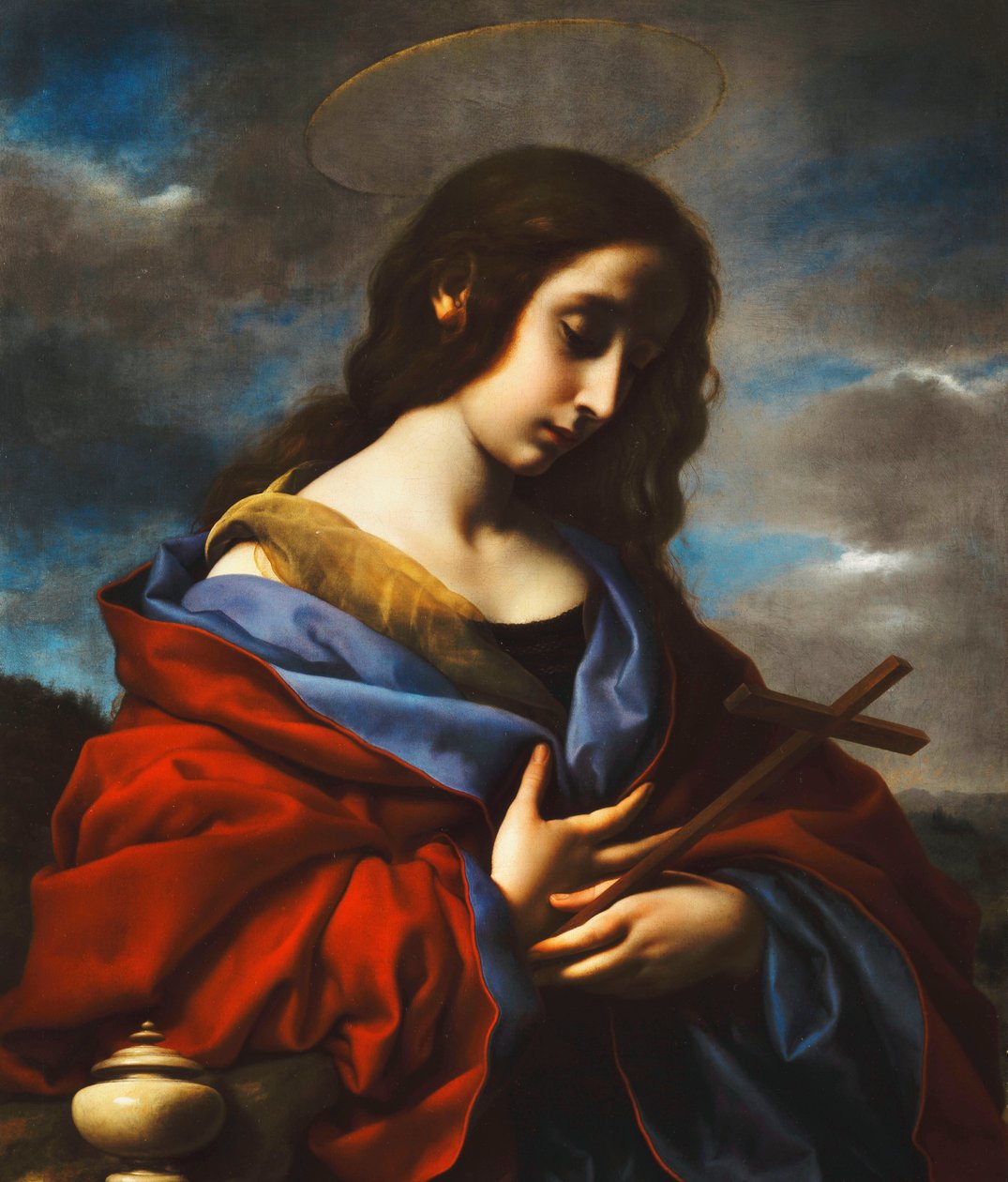 Sint Maria Magdalena, c.1650s door Carlo Dolci