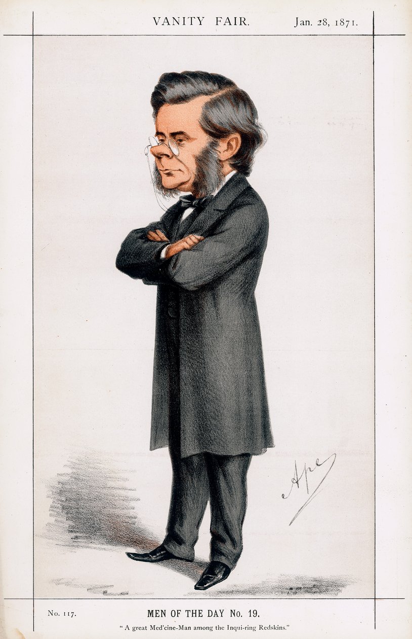 Thomas Henry Huxley, Britse bioloog door Carlo Pellegrini