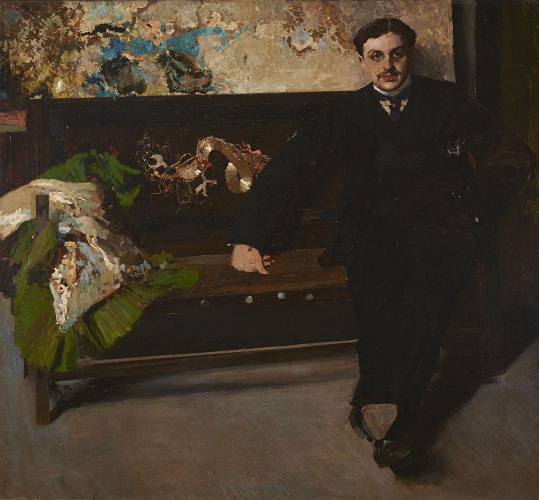 Portret van J. C. M. door Carlos Federico Saez