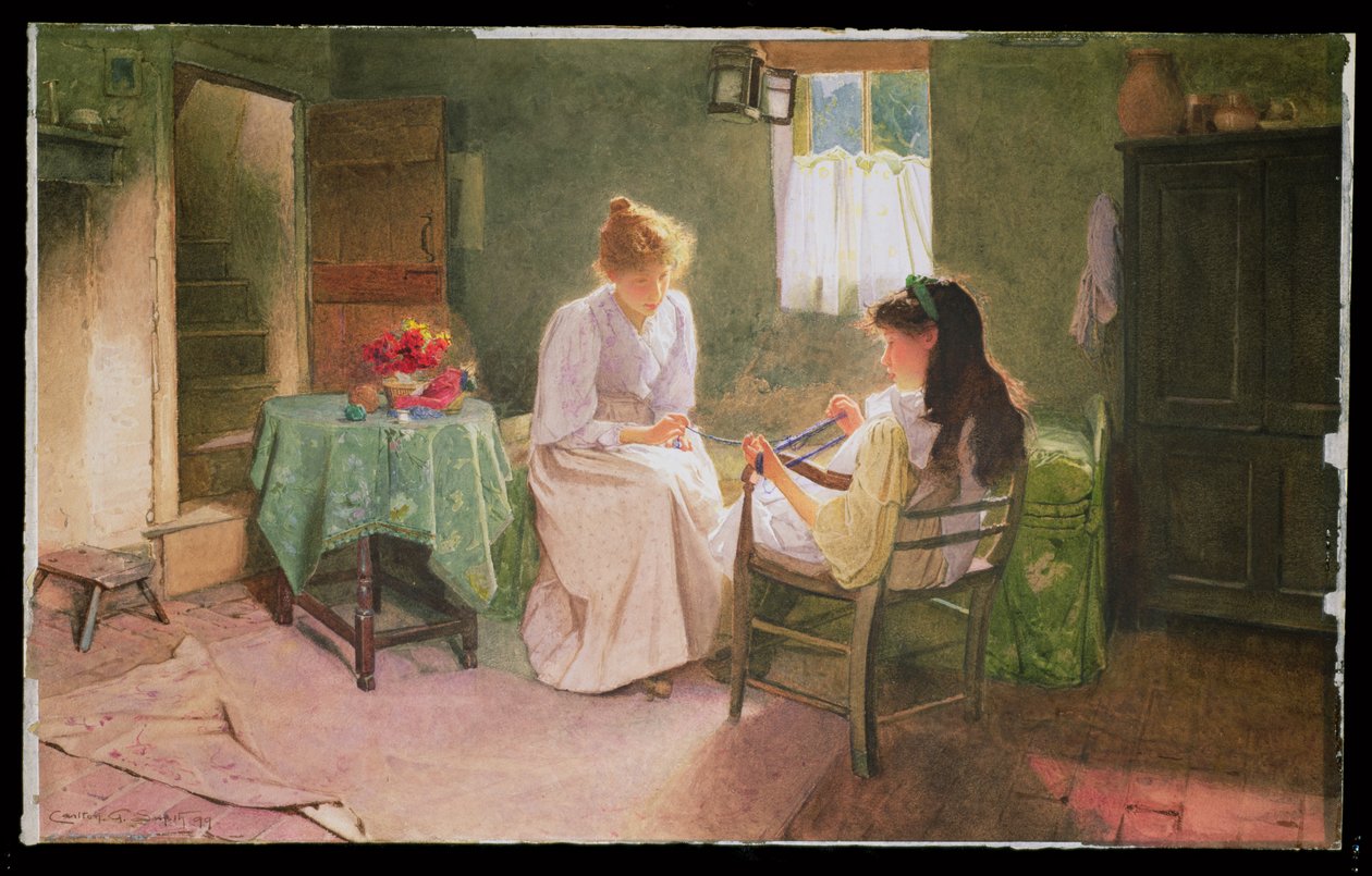 Mooie zussen door Carlton Alfred Smith