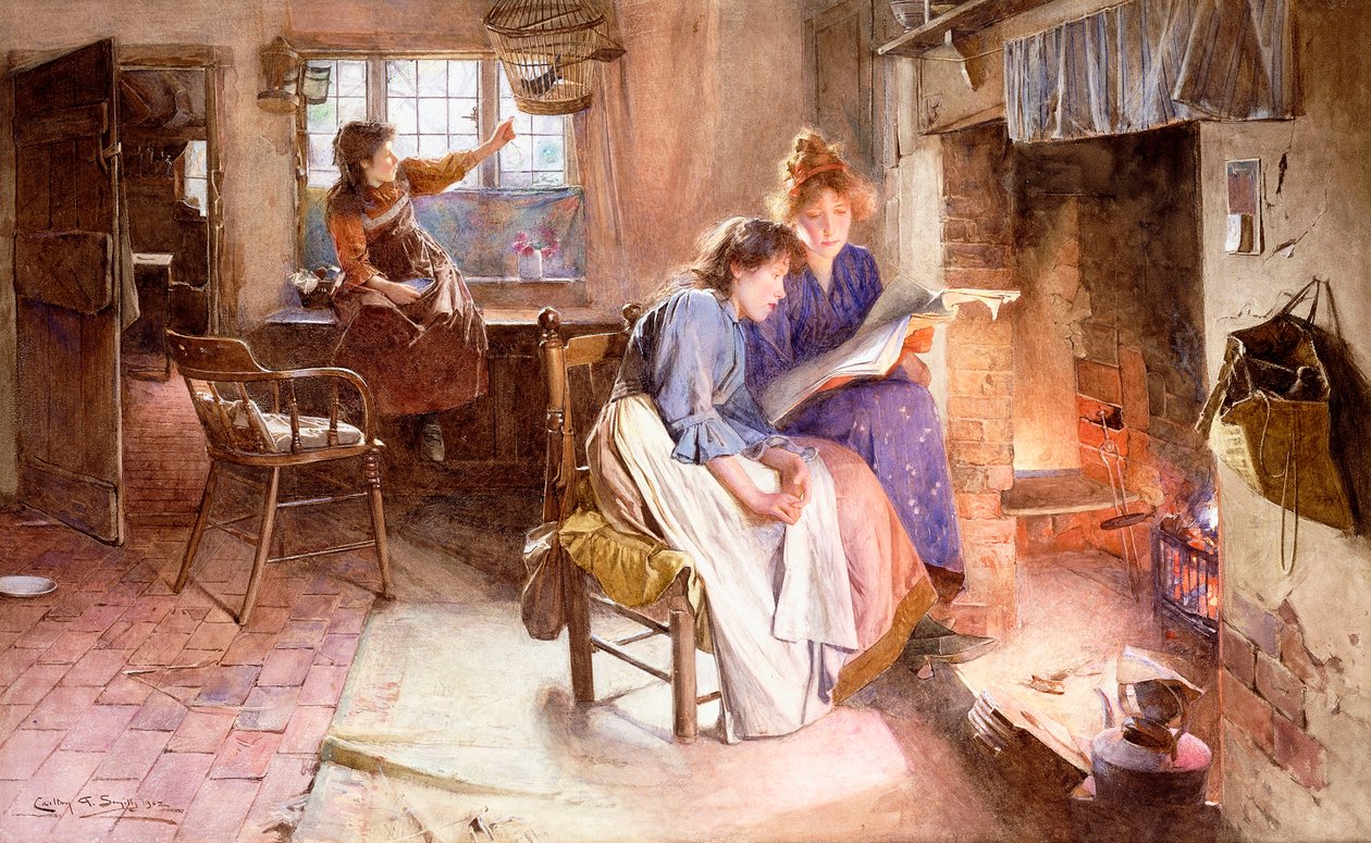 De Drie Zusters door Carlton Alfred Smith
