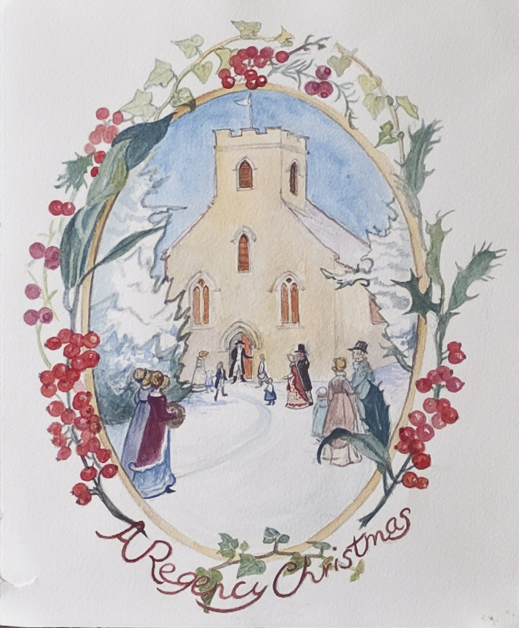 Regency Kerstmis, 2008 door Caroline Hervey Bathurst
