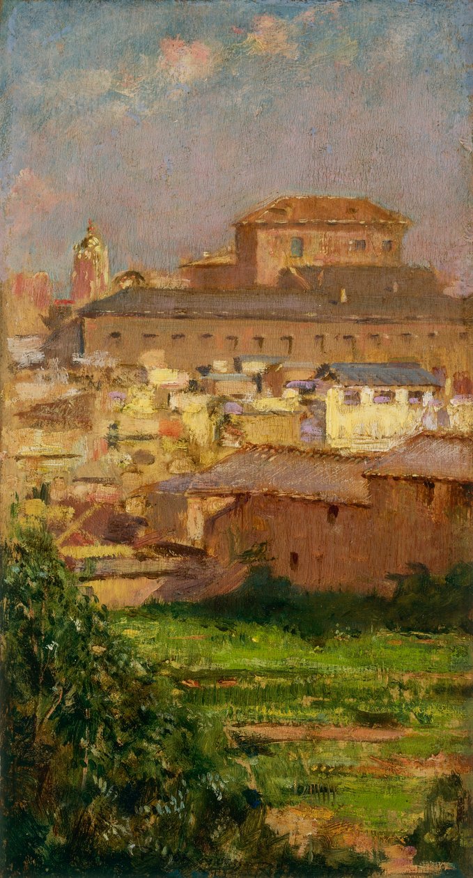Palazzo Barberini, Rome door Carroll Beckwith