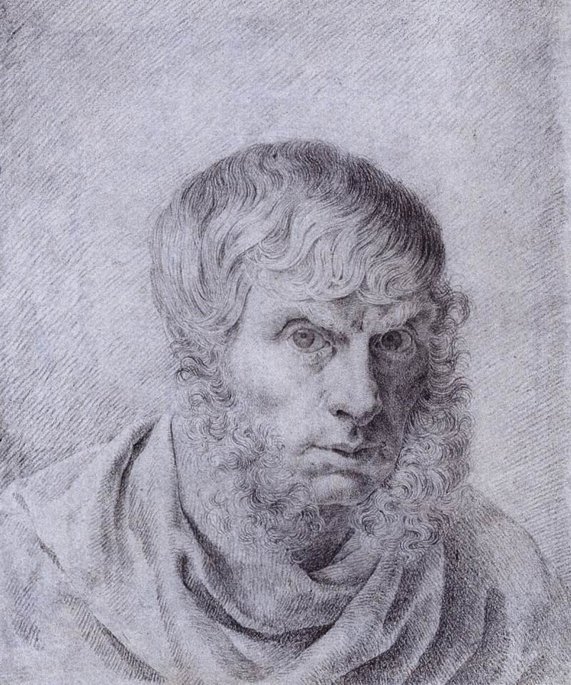 Zelfportret door Caspar David Friedrich