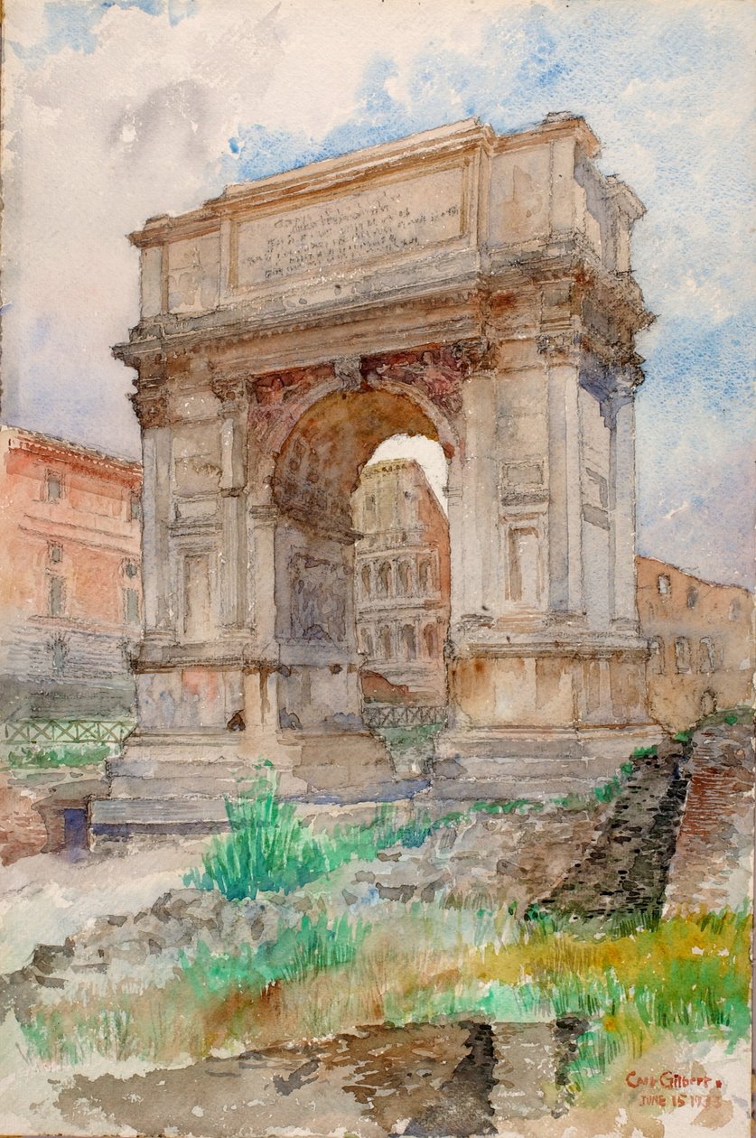 Boog van Titus, Rome door Cass Gilbert