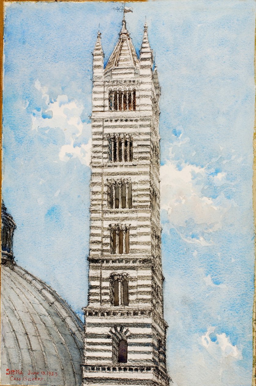Domtoren, Siena door Cass Gilbert