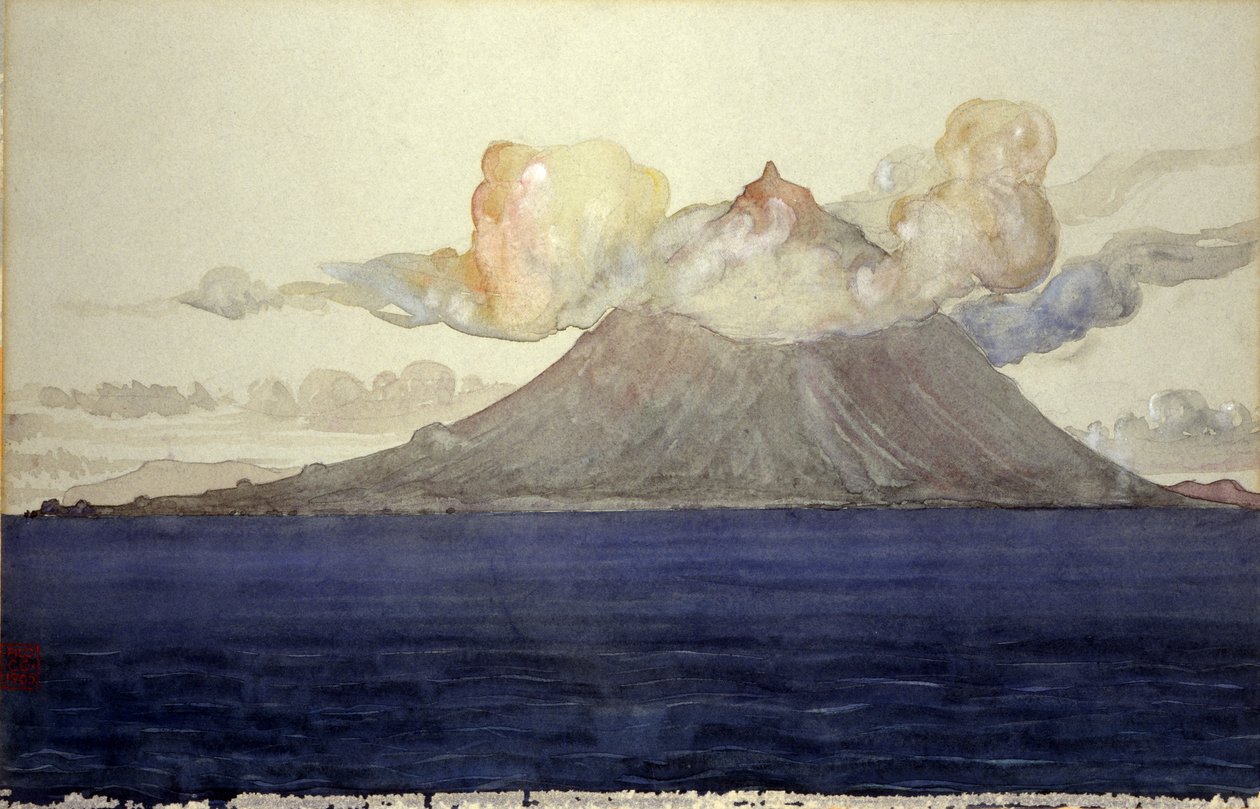 Mt. Pico, Azoren door Cass Gilbert