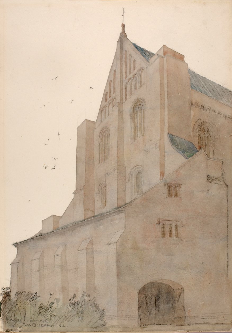 Winchester, Engeland, 1921 door Cass Gilbert