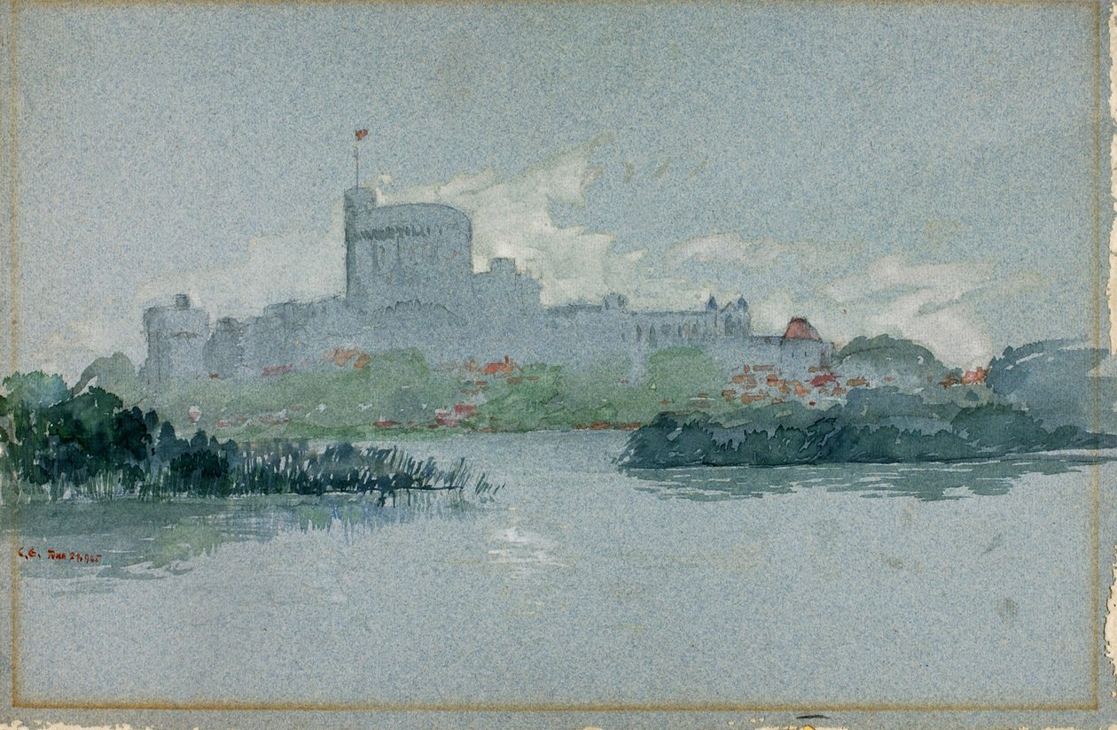 Windsor Castle, Engeland, 1905 door Cass Gilbert