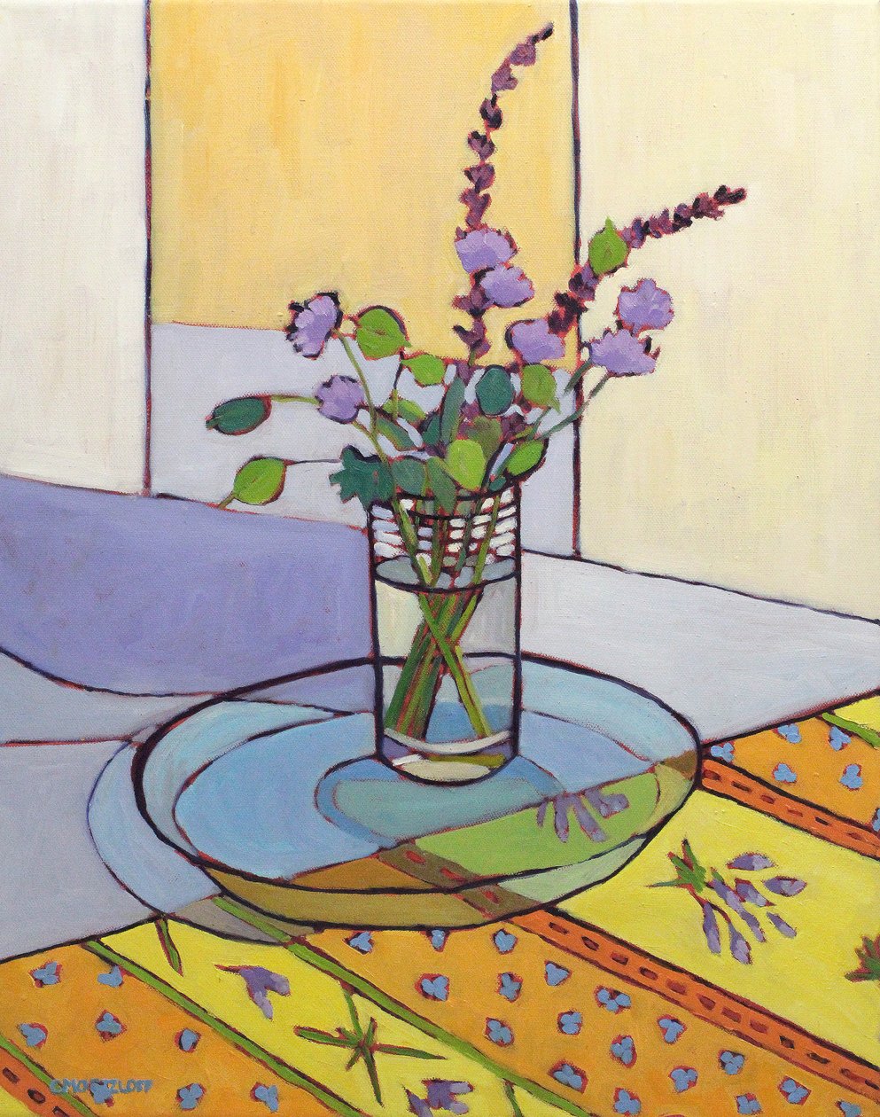 Sipping Wildflowers, 2023 door Catherine J Martzloff