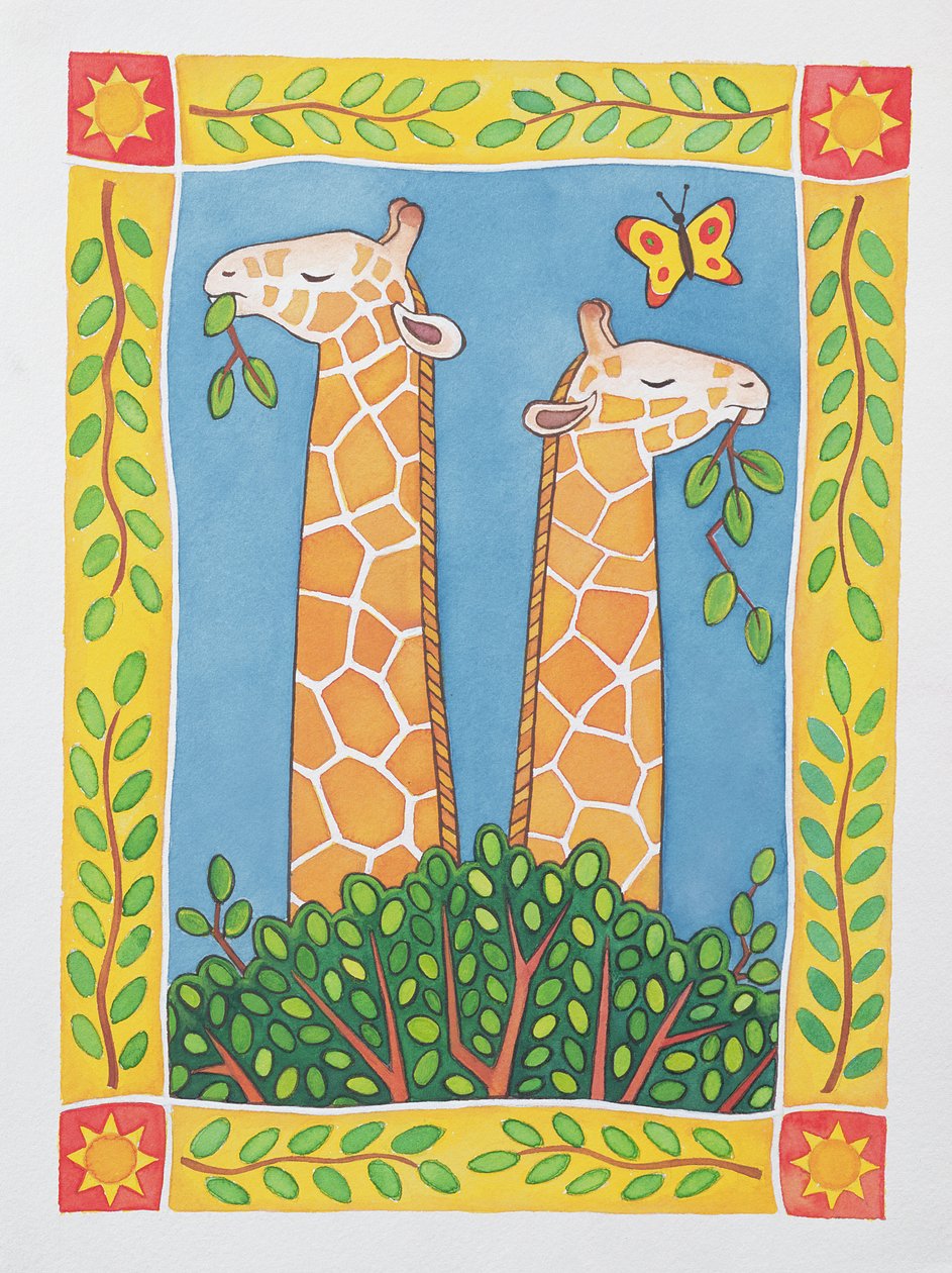 Giraffen door Cathy Baxter