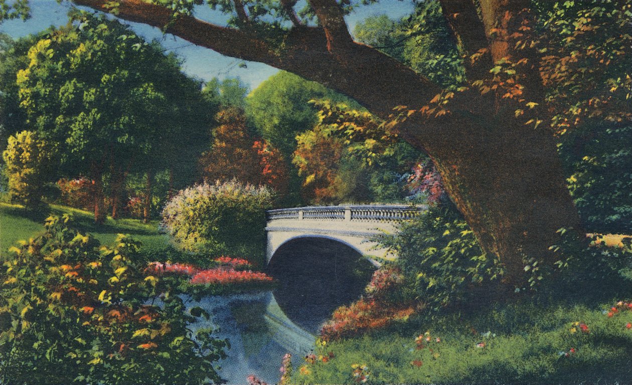 Brug Nr. 5, Cherokee Park, 1942 door Caufield and Shook