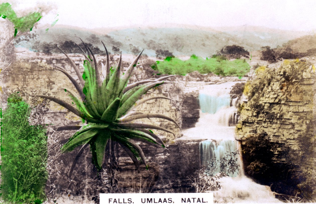 Umlaas Watervallen, Zuid-Afrika, ca. 1920 door Cavenders Ltd