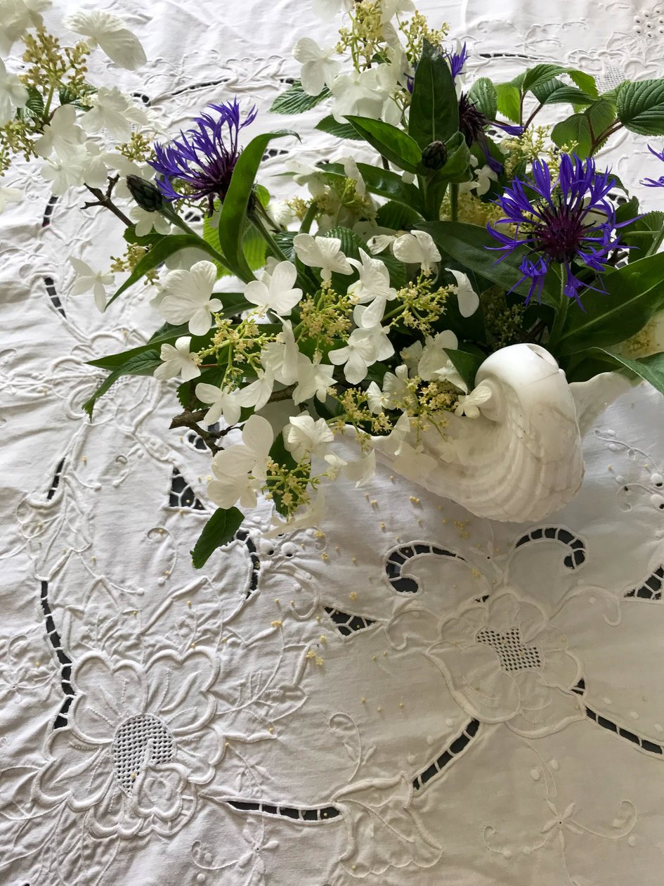 Compositie - Bloemen, 2019 (foto) door Cécile Jamet