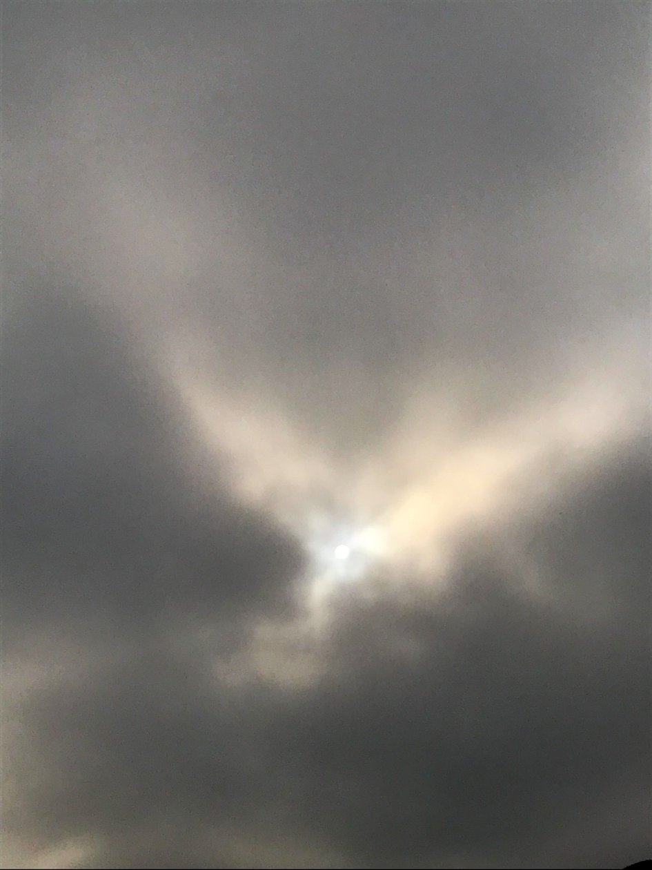 Compositie - Lucht, 2019 (foto) door Cécile Jamet