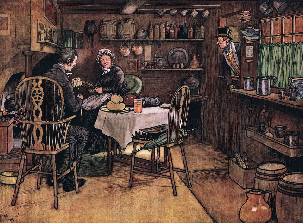 Schoonmoeder zei Sam, hoe gaat het door Cecil Charles Windsor Aldin
