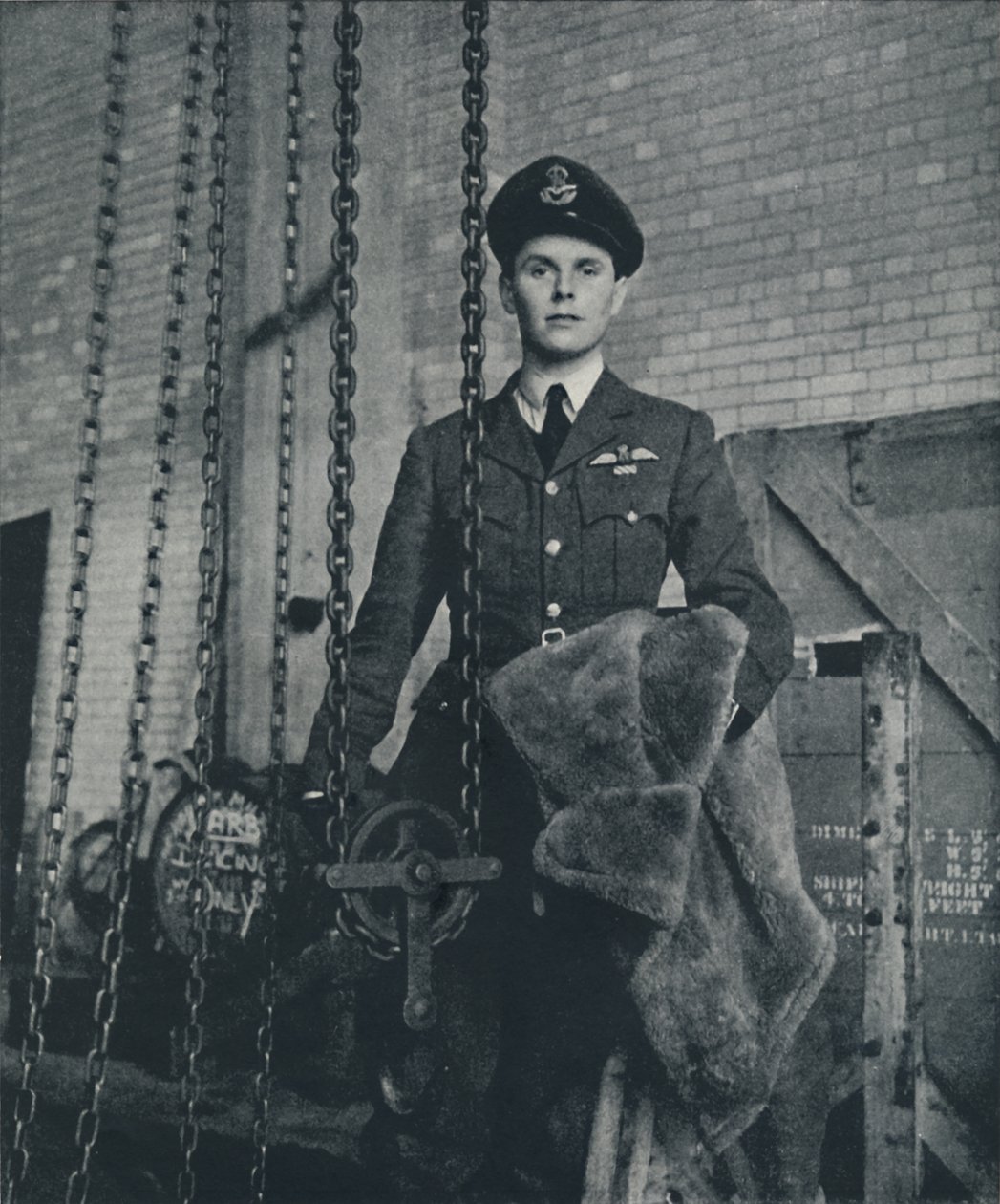 Bomber Kapitein, 1941 door Cecil Beaton