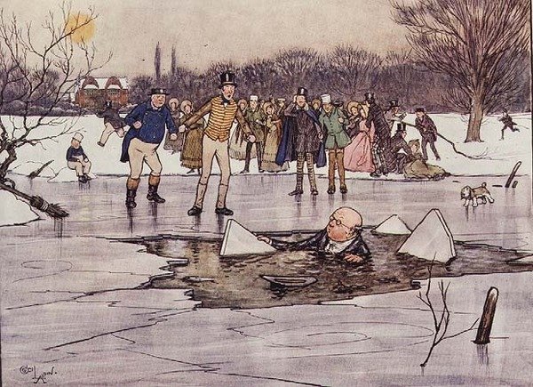 Het Gebroken IJs door Cecil Charles Windsor Aldin