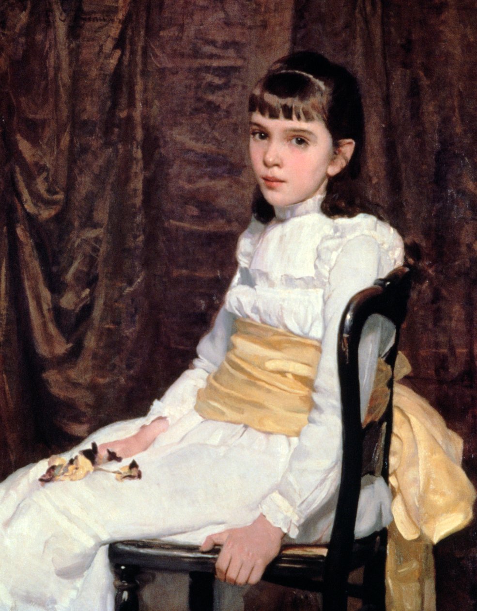 Een klein meisje door Cecilia Beaux