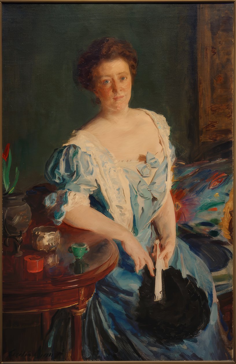 Anne Lewis door Cecilia Beaux