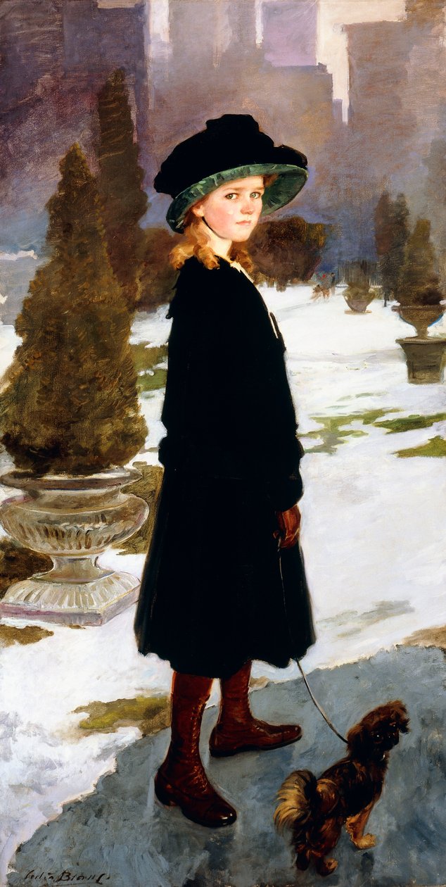 Portret van Alice Davison door Cecilia Beaux