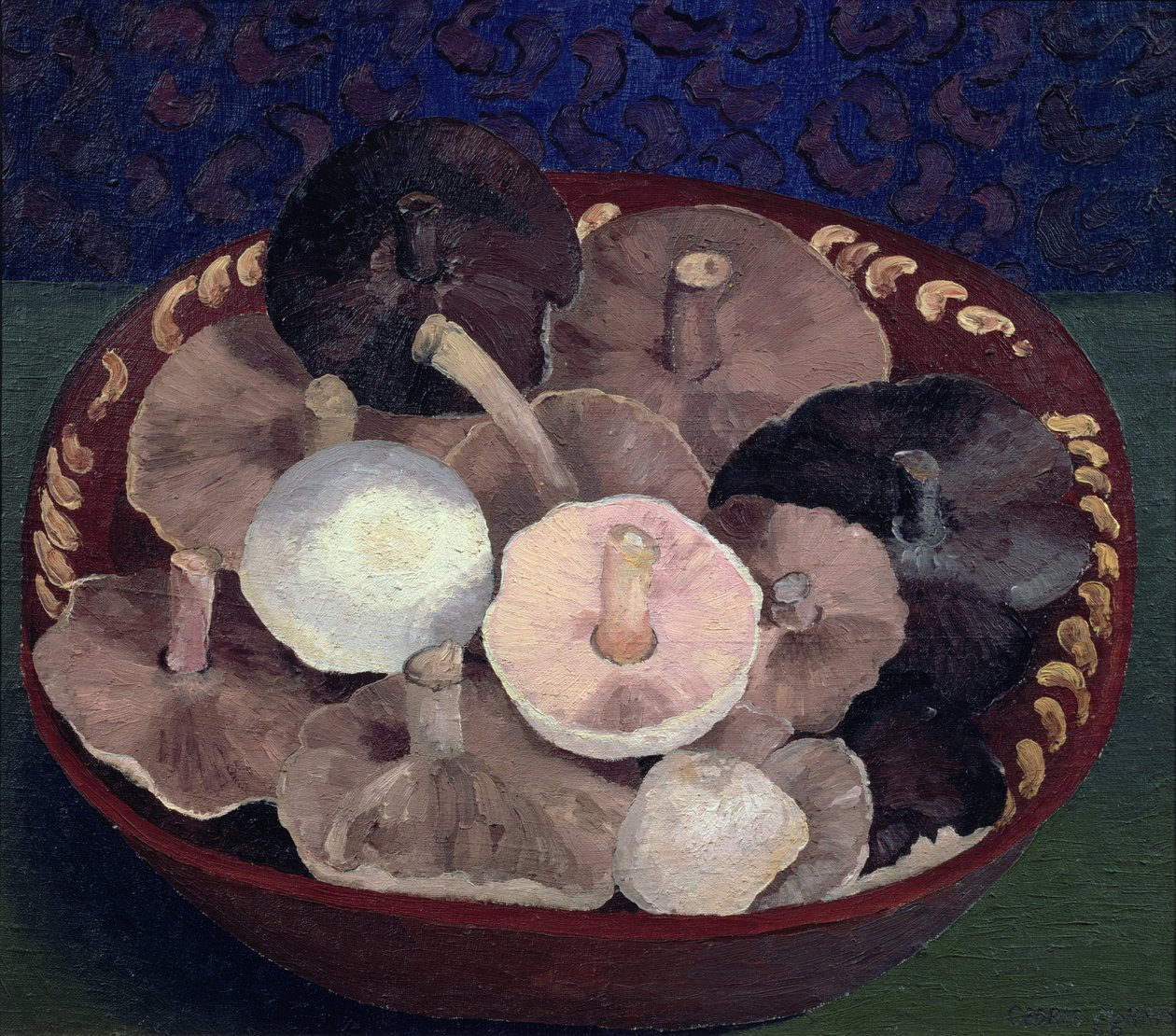 Paddenstoelen door Cedric Morris