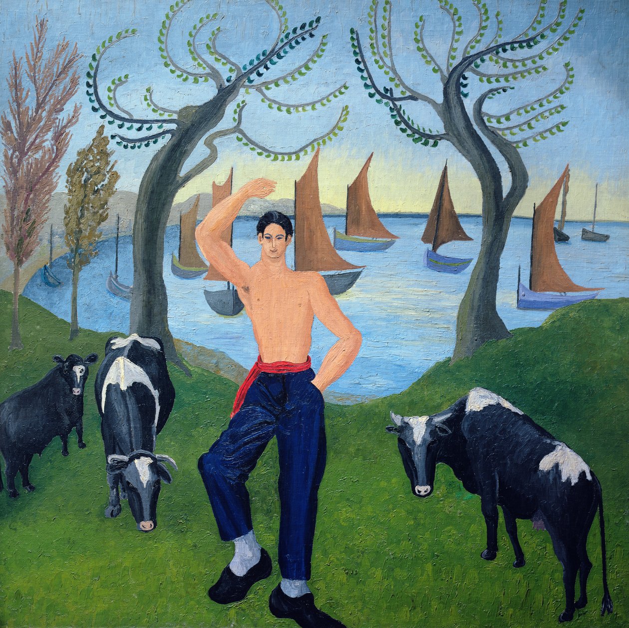 De dansende matroos door Cedric Morris