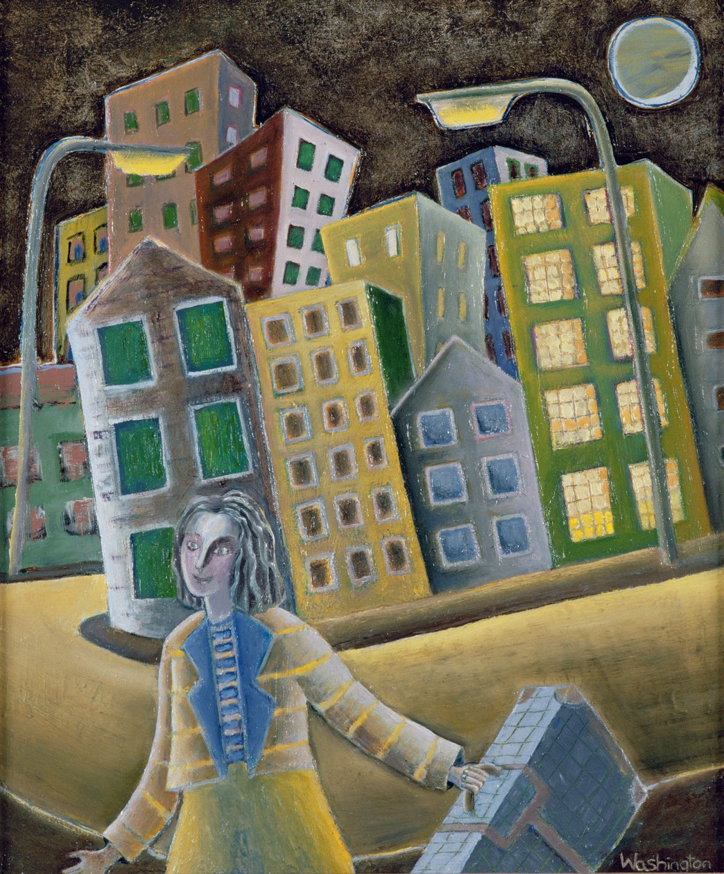Het Enigma van Vertrek door Celia Washington
