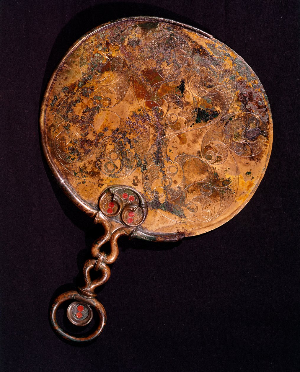 Birdlip-spiegel, ca. 50 AD door Celtic