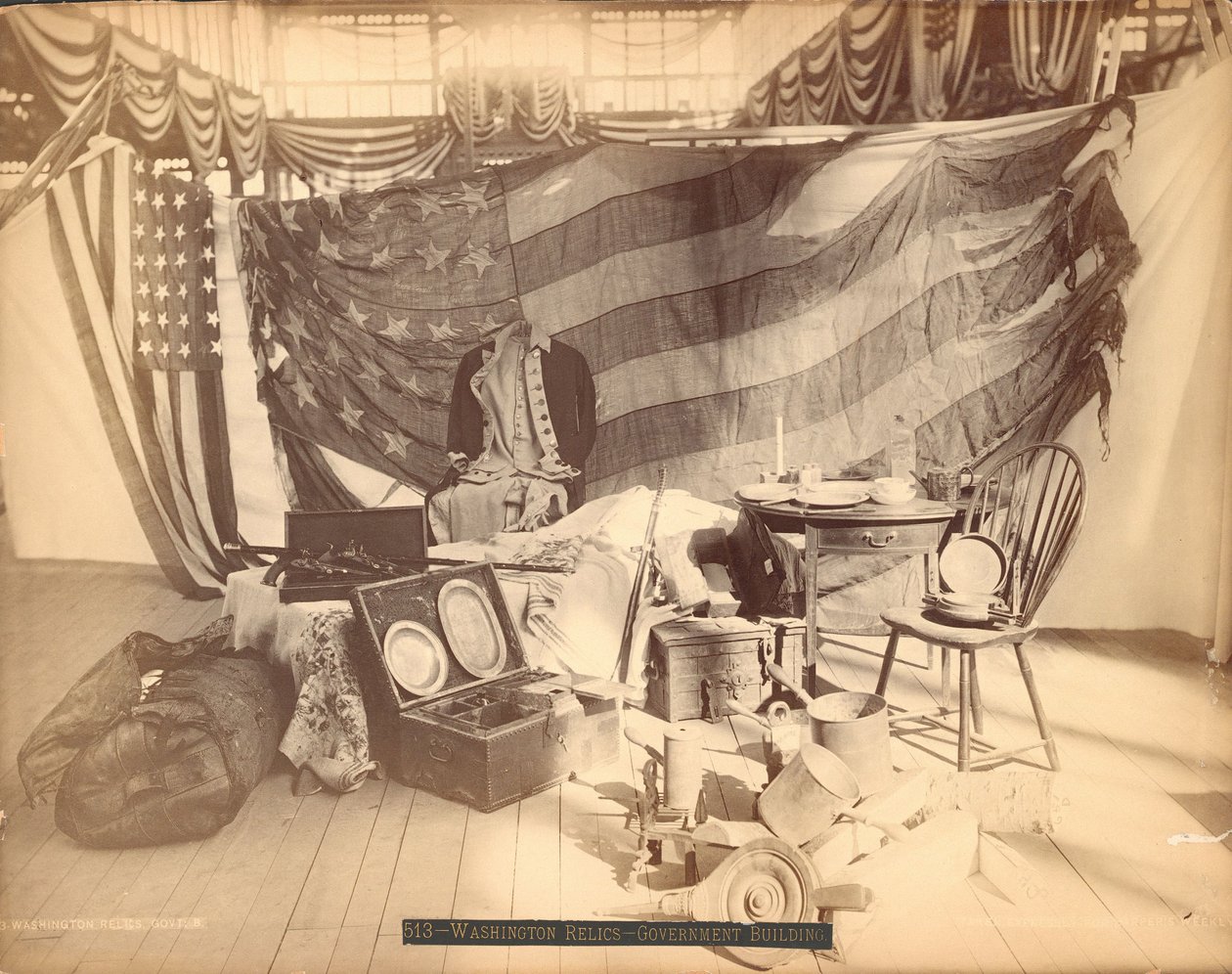 Washington relikwieën - Overheidsgebouw door Centennial Photographic Co.