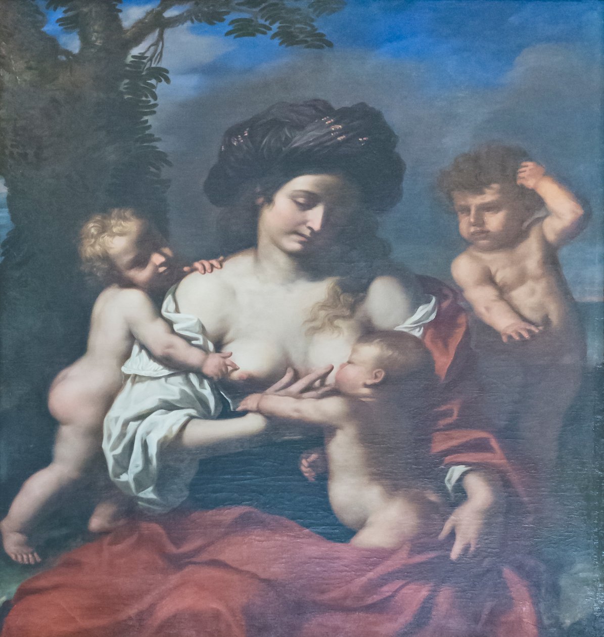 De liefdadigheid door Cesare Gennari