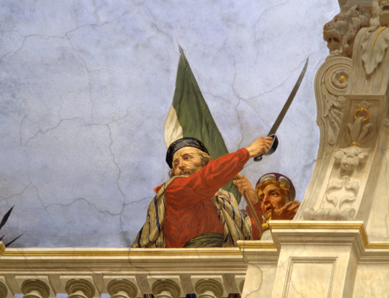 Garibaldi (detail) door Cesare Mariani